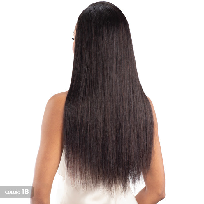 Shake N Go Glossy 100% Virgin Remy Hair Clip-In Weave - STRAIGHT 18" 7 PCS