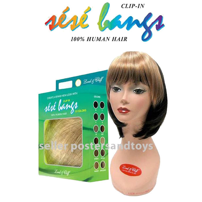 Lord & Cliff 100% Human Hair Clip-In Bang - SESE