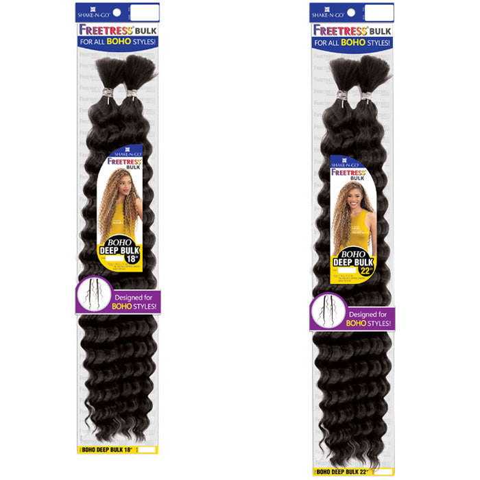 Freetress Bulk Braids - BOHO DEEP BULK 18"/22"