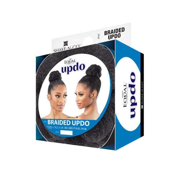 Equal Updo Bun - BRAIDED UPDO