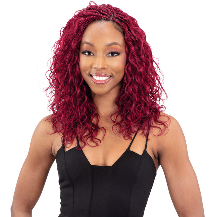 Freetress Pre-Looped Crochet Braids - 3X BORA BORA BRAIDS 12"- Boho Style