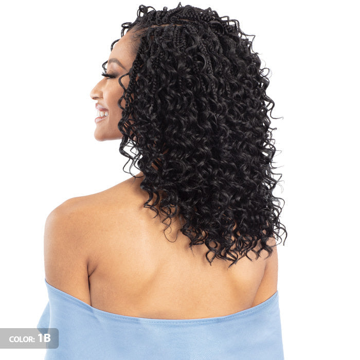 Freetress Style Pro 100 Value Pack Pre-Looped Crochet Braids - BOHO BOX BRAID 10" 4X