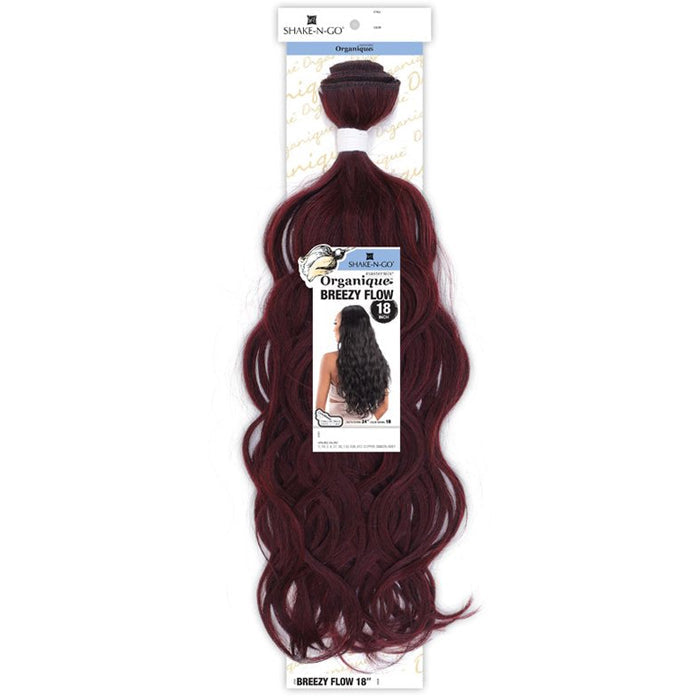 Shake-N-Go Organique MasterMix Weave - BREEZY FLOW 18"