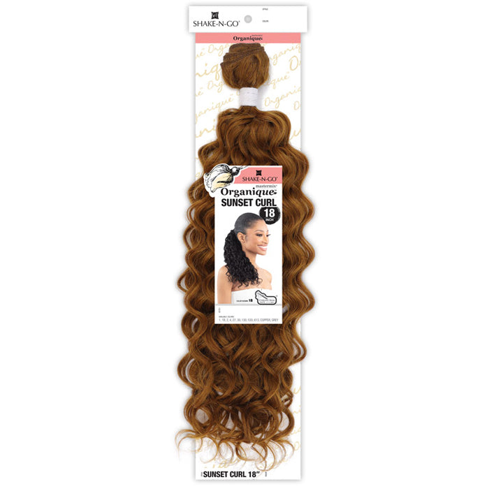 Organique By Shake N Go Weave - SUNSET CURL 18"