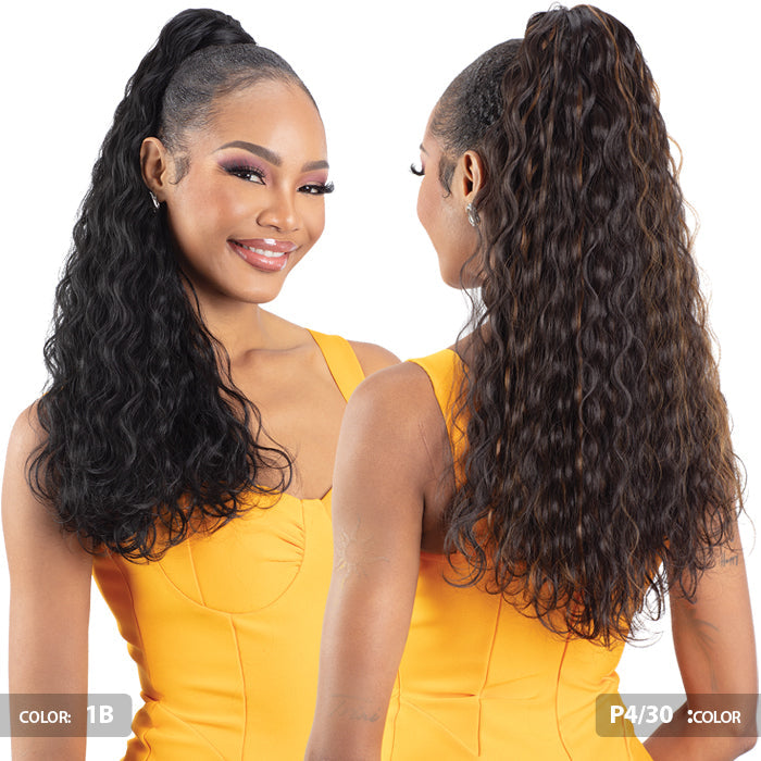 Organique by Shake N Go Pony Pro Secret Pocket Ponytail - BREEZY WAVE 24"