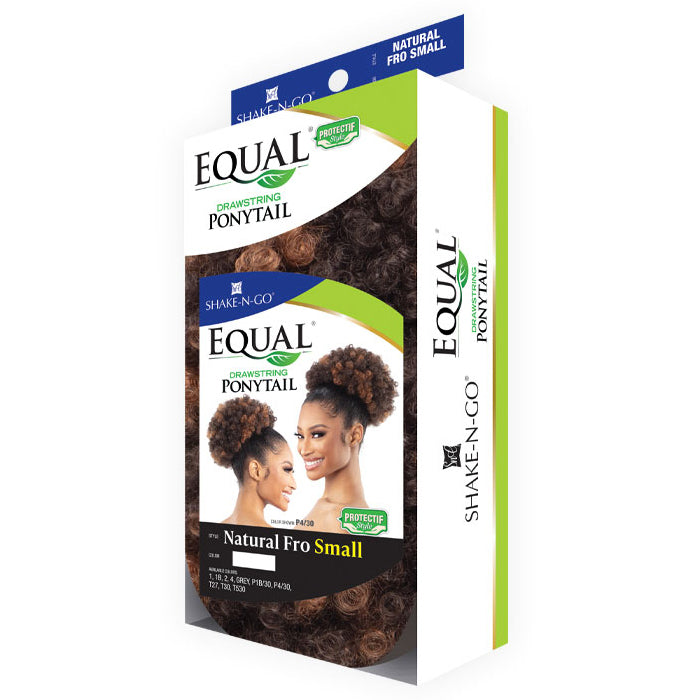 Freetress Equal Drawstring Ponytail - NATURAL FRO SMALL - By Shake N Go