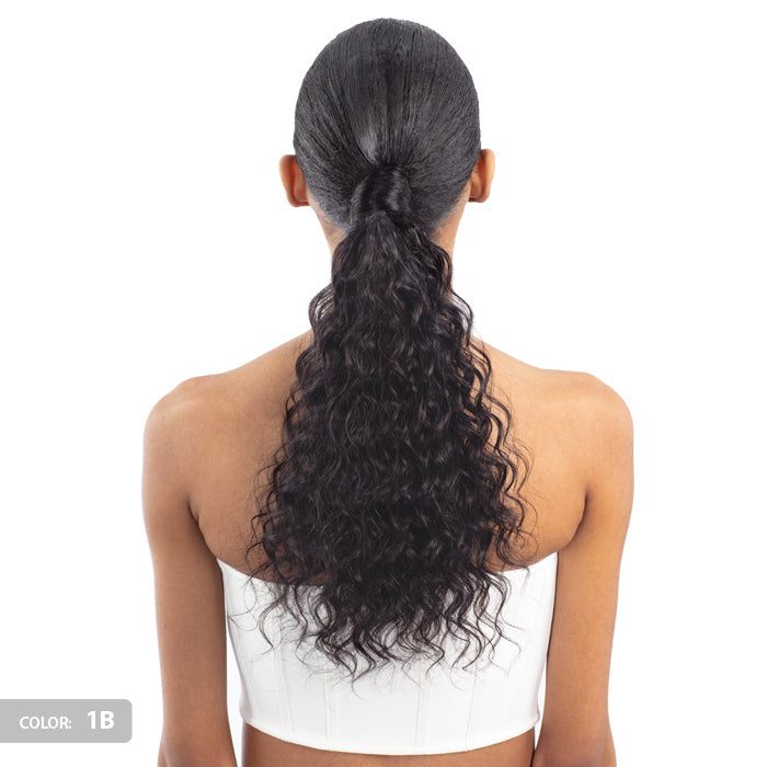 Secret Pocket By Shake N Go Pony Pro Human Hair Wrap Ponytail - HH DEEP 18"