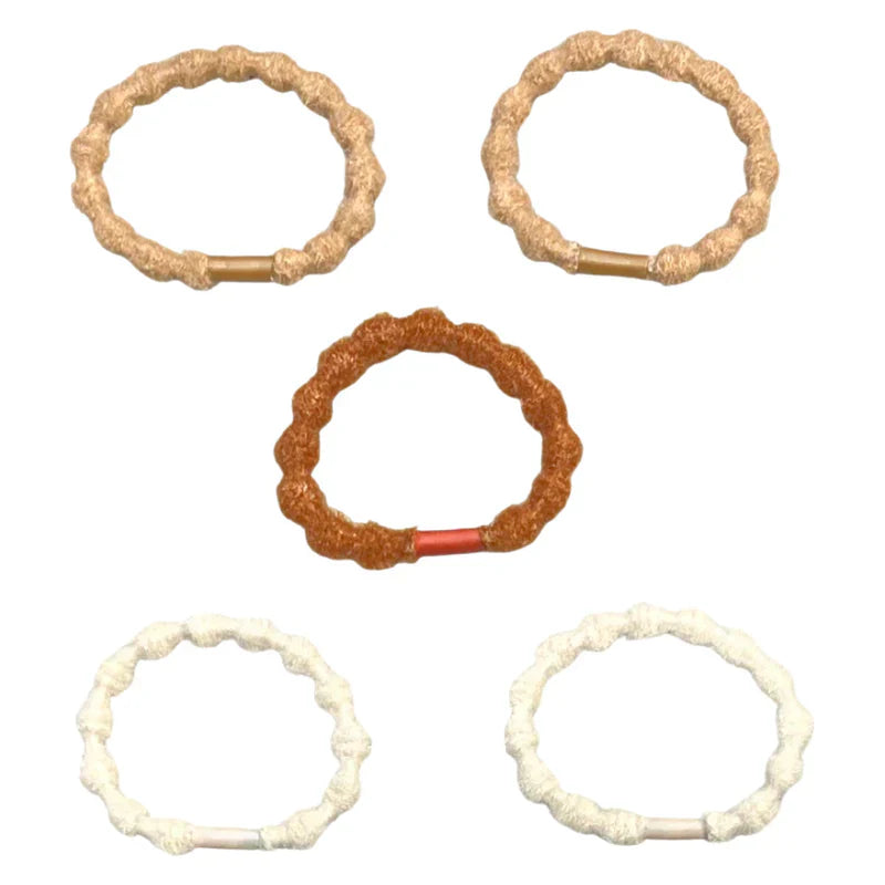 Hair Tie Set of 5 | Light Hair | Headbands of Hope