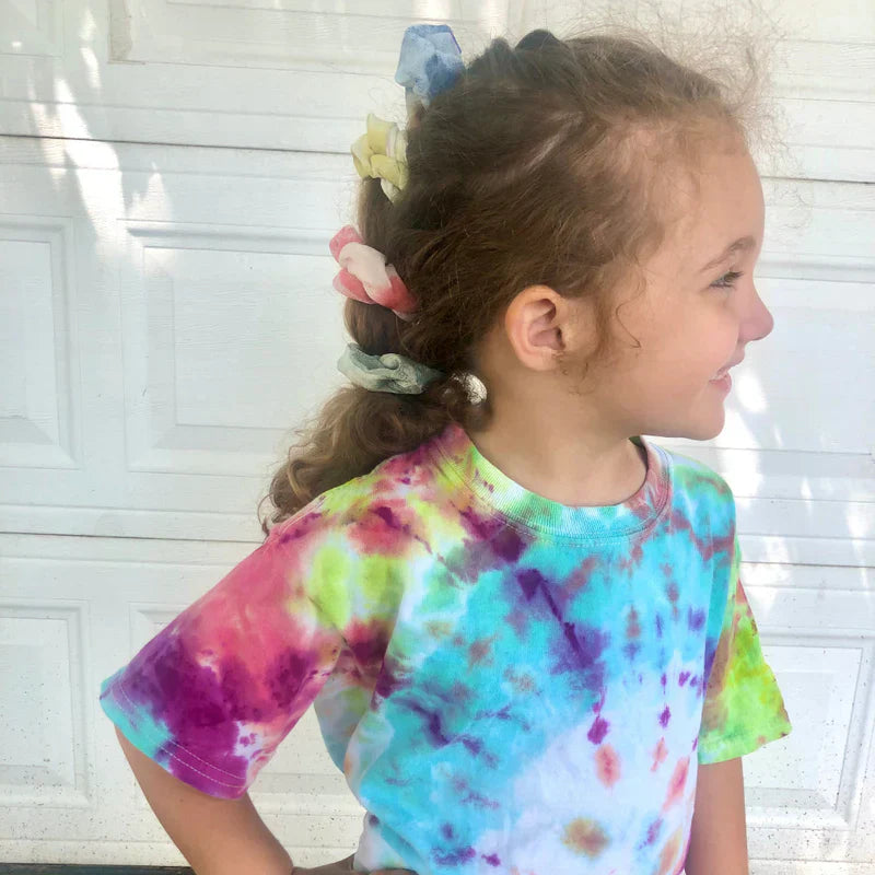 Tie Dye Scrunchie | Set of 4 | Headbands of Hope