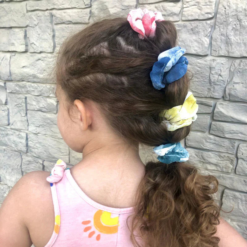 Tie Dye Scrunchie | Set of 4 | Headbands of Hope