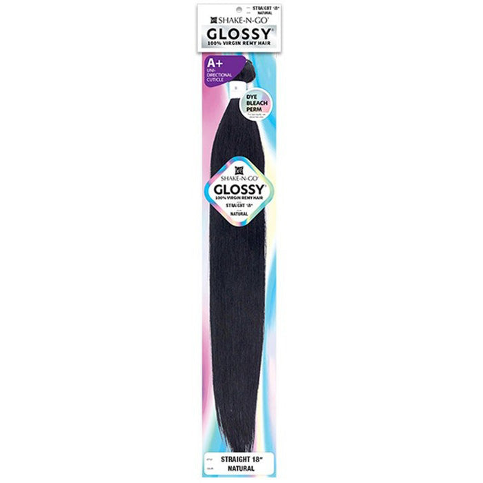 Shake N Go Glossy 100% Virgin Remy Hair A+ Weave - STRAIGHT 10-26"