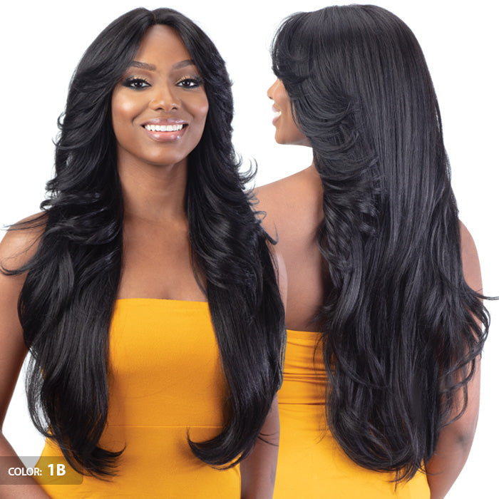 FreeTress Equal Curtain Bang HD Lace Wig - BOMBSHELL