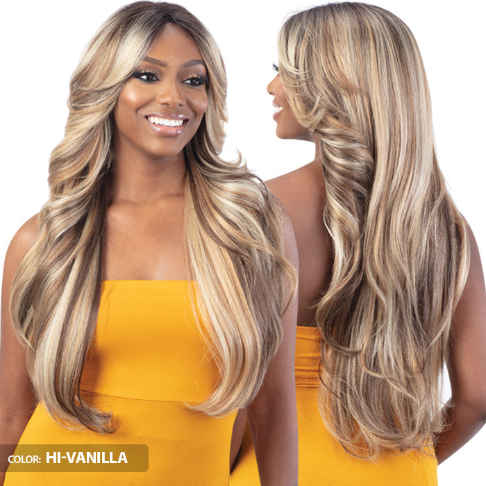 FreeTress Equal Curtain Bang HD Lace Wig - BOMBSHELL