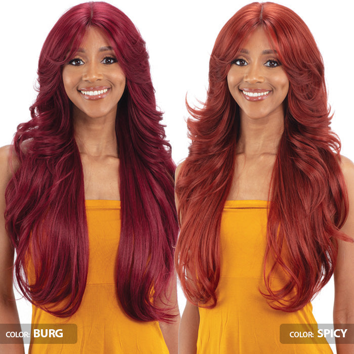 FreeTress Equal Curtain Bang HD Lace Wig - BOMBSHELL