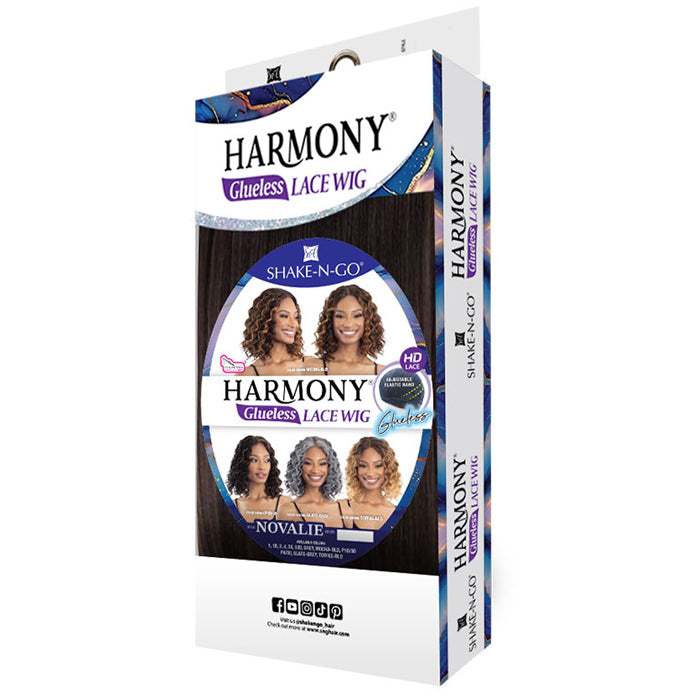 Harmony By Shake N Go Glueless 5" Deep Part HD Lace Front Wig - NOVALIE