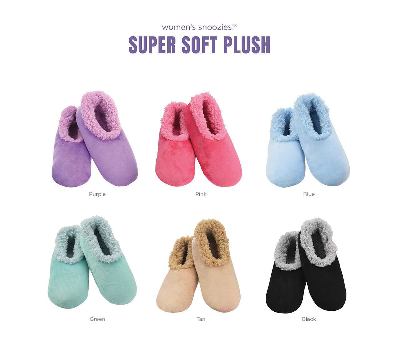 Super Soft Plush | Women's Snoozies!® Slippers | Size: Extra Large