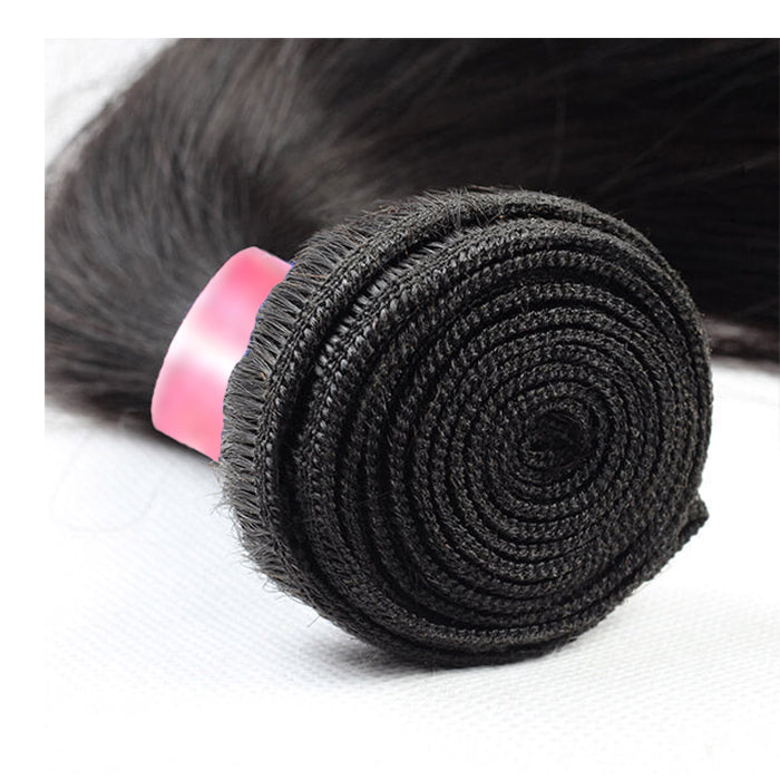 Malaysian Straight Hair 3/4 Bundle Deals Unprocessed Virgin Human Hair Bundles