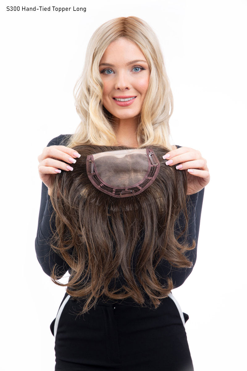 S300 Hand-Tied Topper Long by Style Unveiled | Heat Resistant Synthetic
