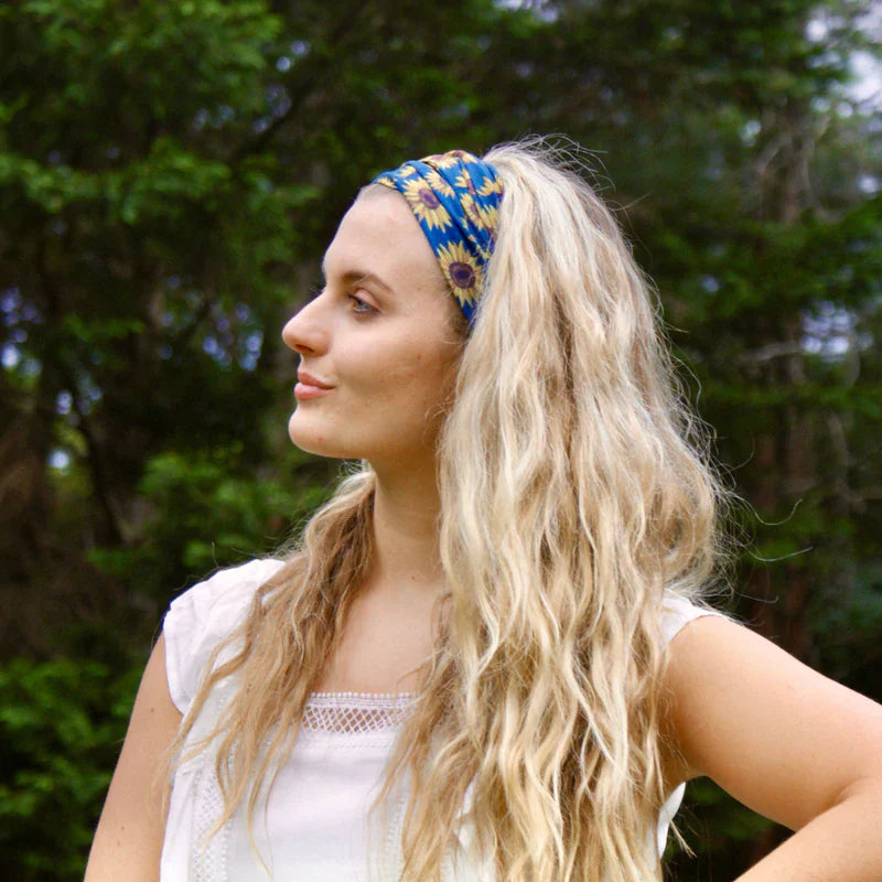 Sunflower Tube Turban | Headbands of Hope