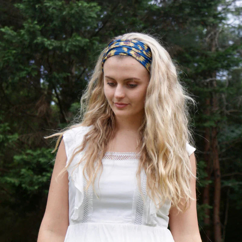 Sunflower Tube Turban | Headbands of Hope