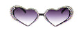 Sunglasses | Queen of Hearts Crystal Glam | UV400 Lens Protection