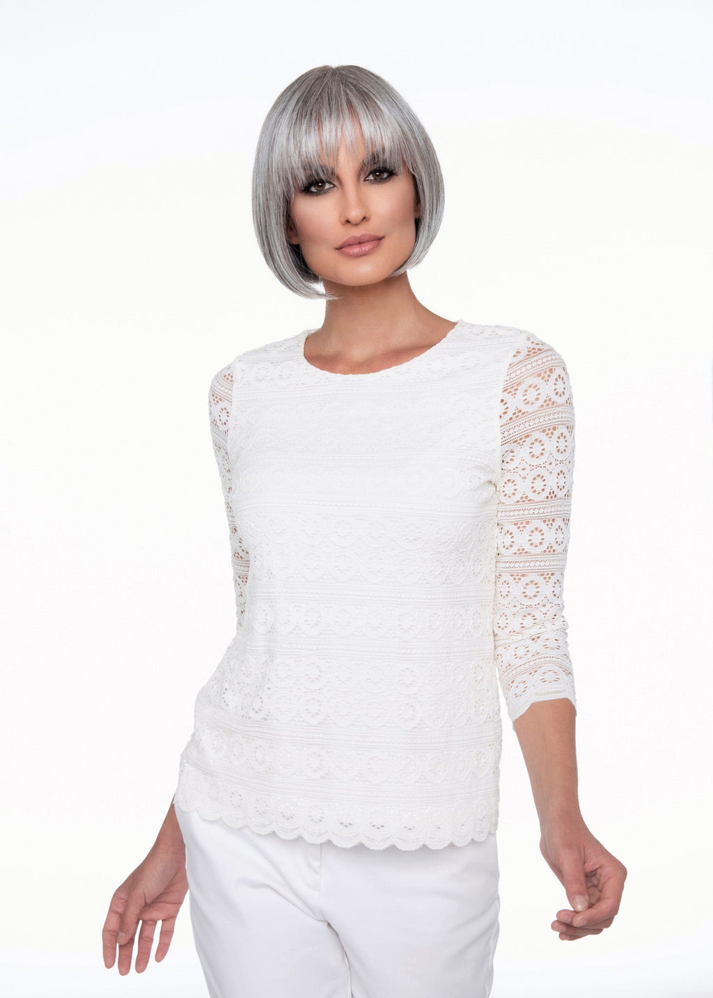 Tandi Wig by Envy | EnvyHair | Human Hair + High Heat Synthetic