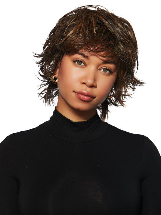 Razor Cut Shag Wig by TressAllure | Heat Friendly Synthetic