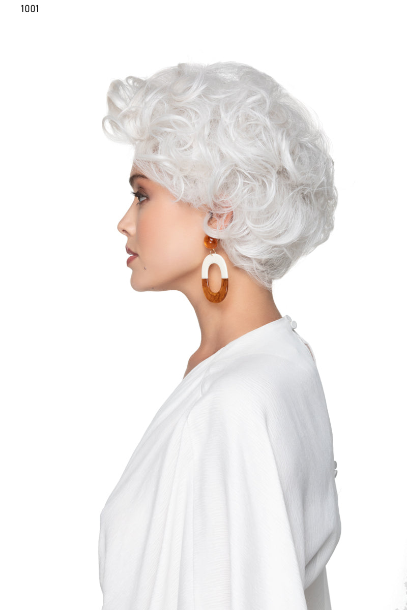Tapered Curls Wig by TressAllure | Heat Friendly Synthetic | FINAL SALE