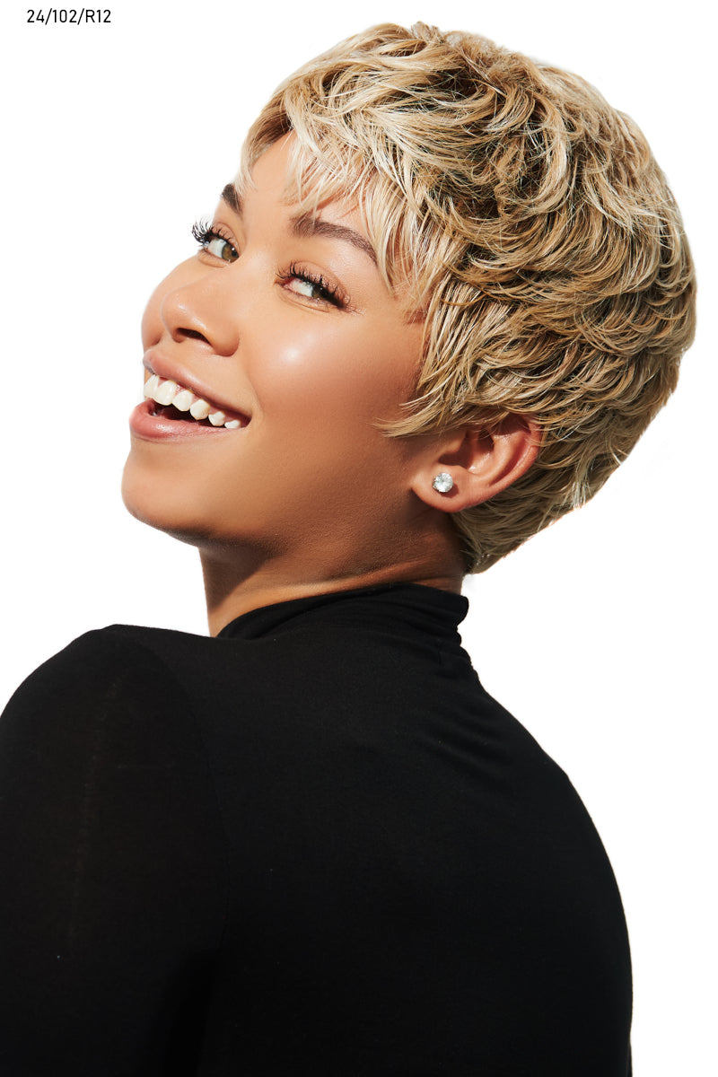 Textured Pixie Wig by TressAllure | Heat Friendly Synthetic | FINAL SALE