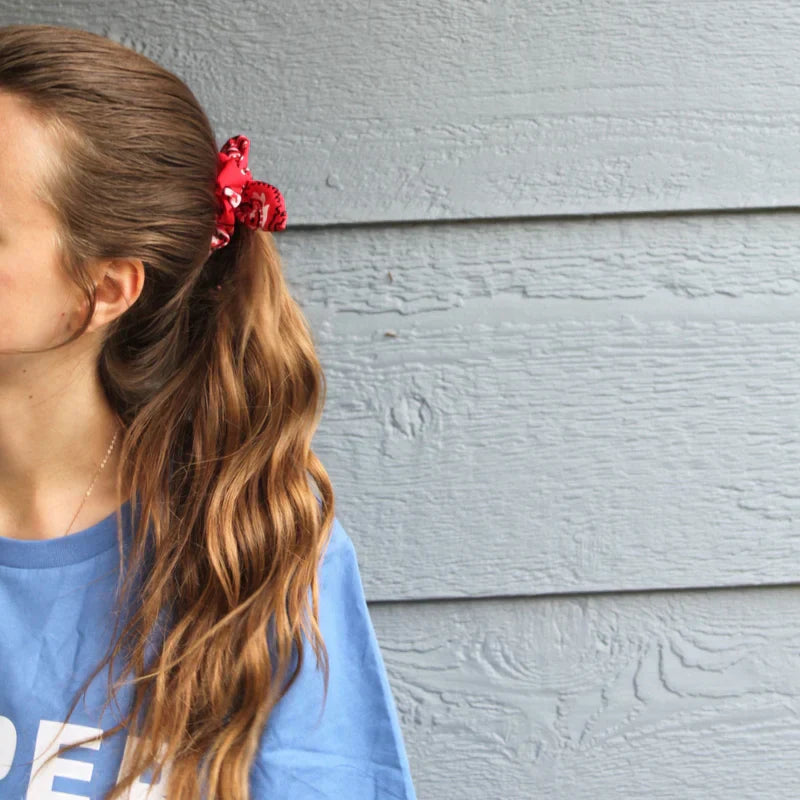 USA Pride Scrunchie Set of 5 | Red, White & Blue Variety Set of 5 | Headbands of Hope