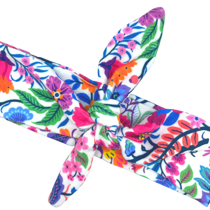 Field of Wild Flowers | Knotted Hair Tie | Headbands of Hope