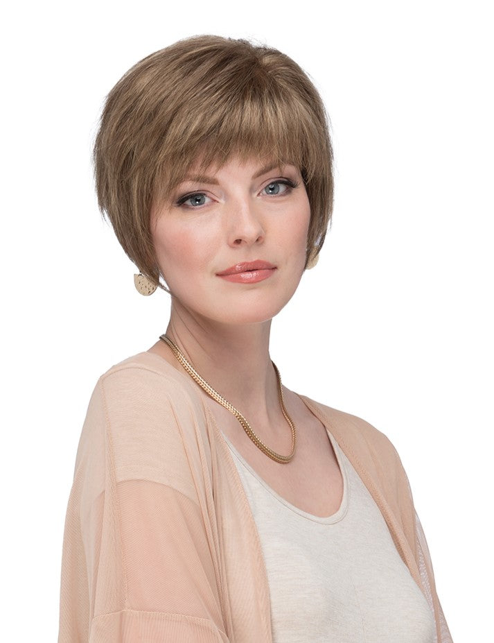 Vivid French 6" Topper by Estetica | Radiant Pieces | Remi Human Hair