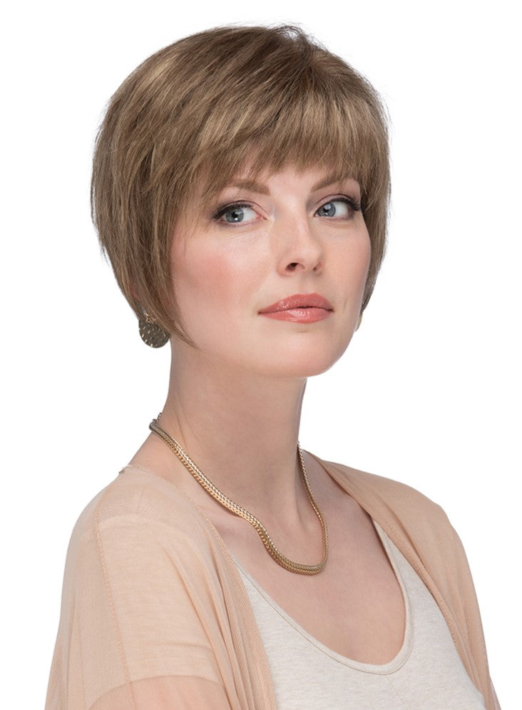Vivid French 6" Topper by Estetica | Radiant Pieces | Remi Human Hair