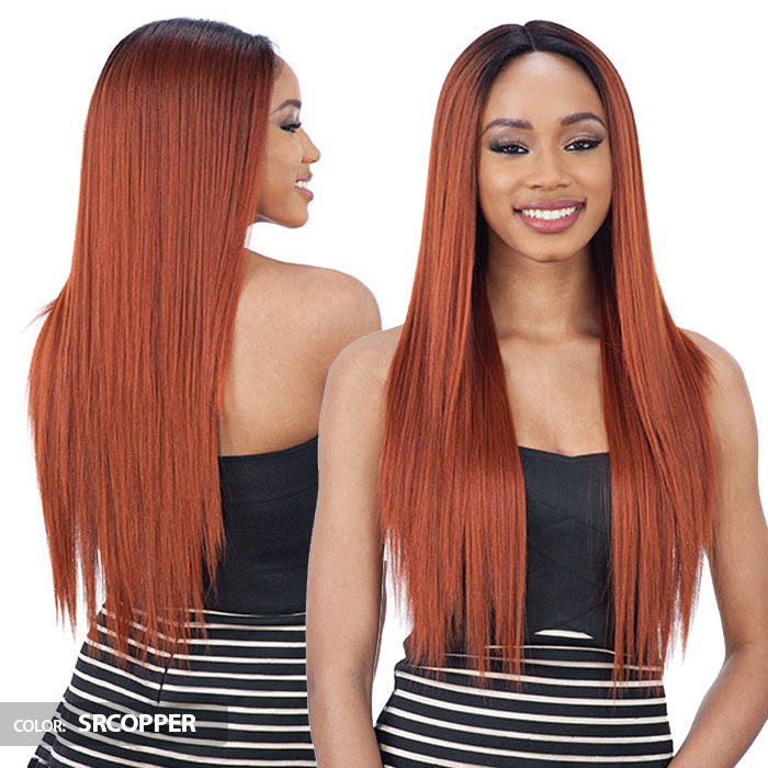 Freetress Equal Lace & Lace 6" Part Lace Front Wig - MATTIE