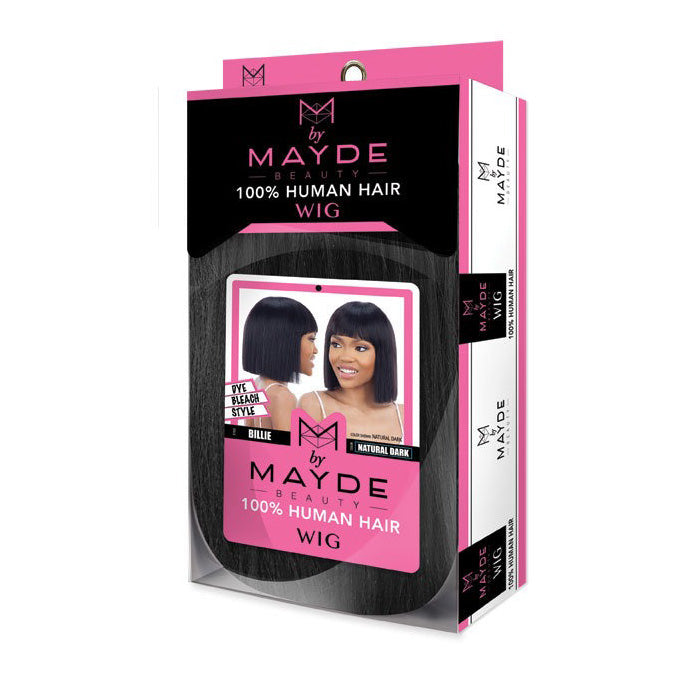 Mayde Beauty 100% Human Hair Wig - BILLIE