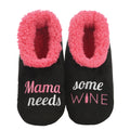 Mama Needs Some Wine | Simply Pairables | Women's Snoozies!® Slippers