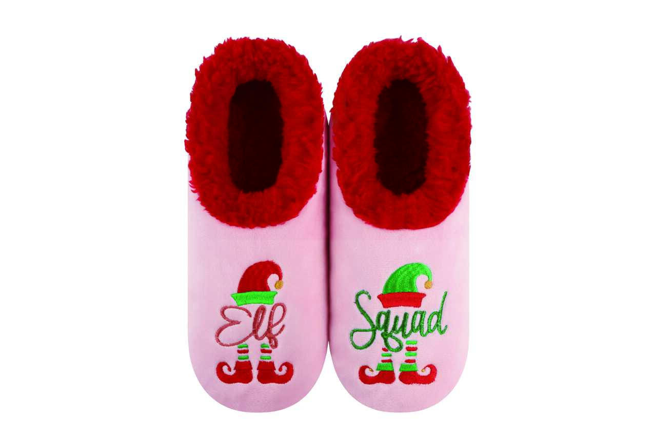 Elf Squad | Women's Snoozies!® Slippers | Christmas Holly Jolly Pairables 2024