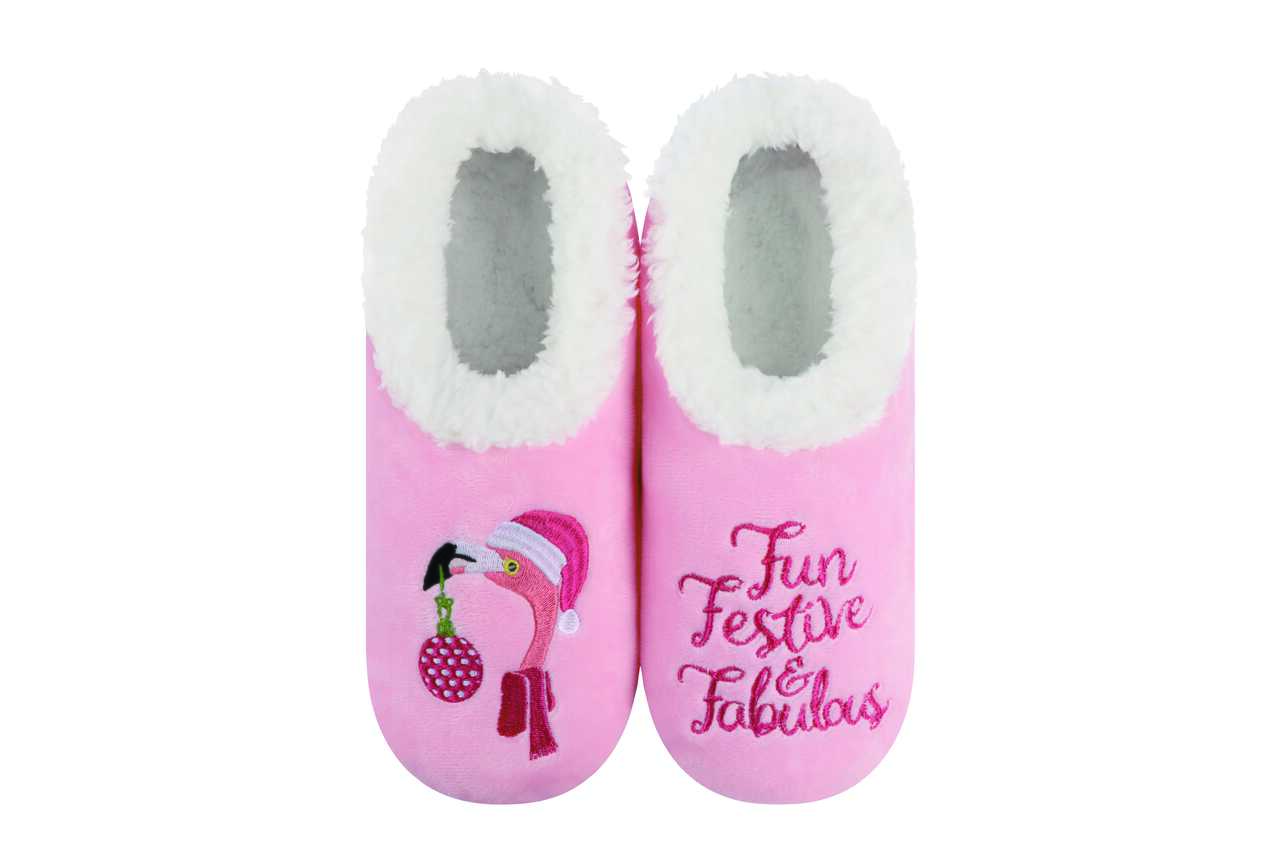 Fun, Festive & Fabulous | Women's Snoozies!® Slippers | Christmas Holly Jolly Pairables 2024