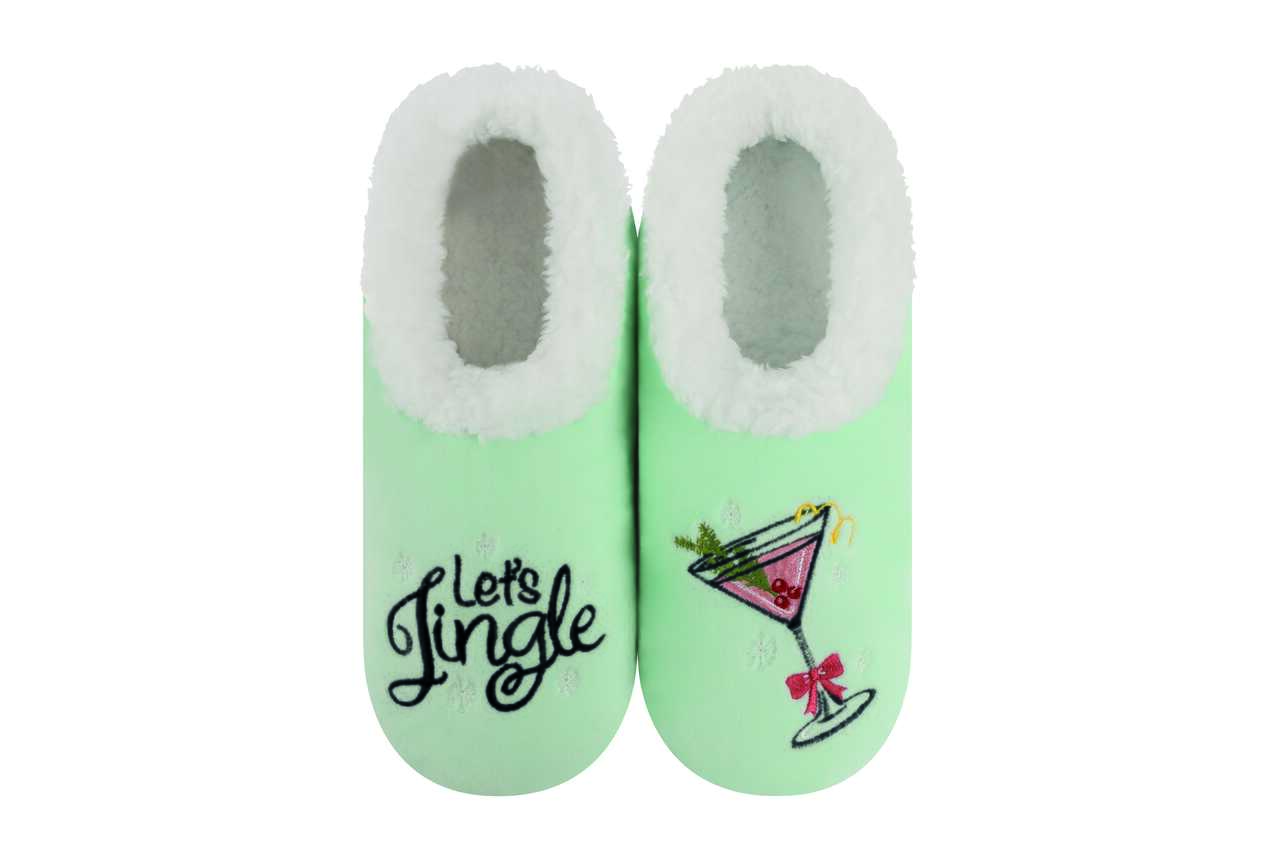 Let's Jingle | Women's Snoozies!® Slippers | Christmas Holly Jolly Pairables 2024