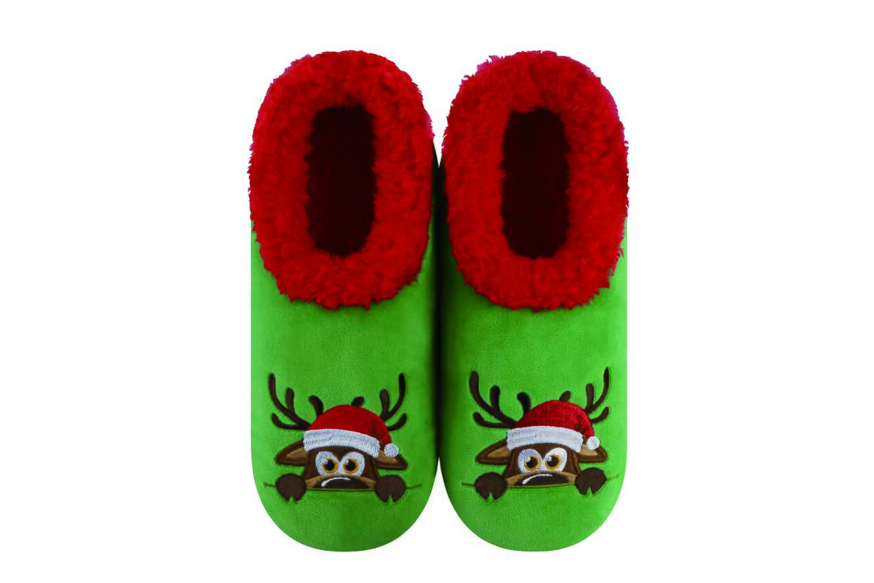Reindeer | Women's Snoozies!® Slippers | Christmas Holly Jolly Pairables 2024