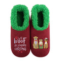 We Woof You a Merry Christmas | Women's Snoozies!® Slippers | Christmas Pairables 2022