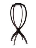 Plastic Collapsible Wig Stand in Black