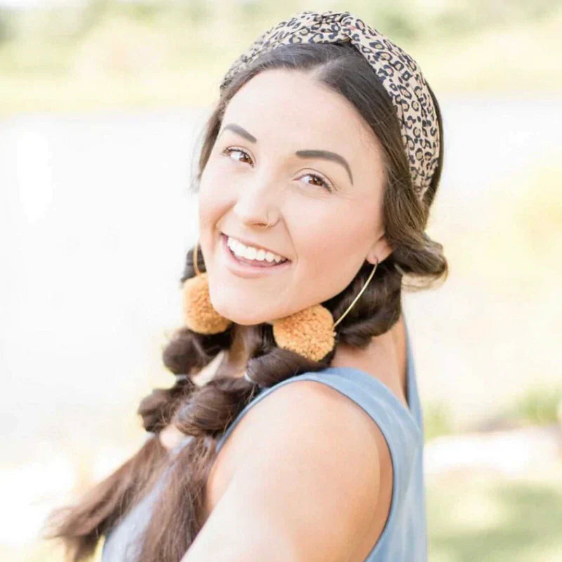 Wild Thing Headband in Brown | Headbands of Hope