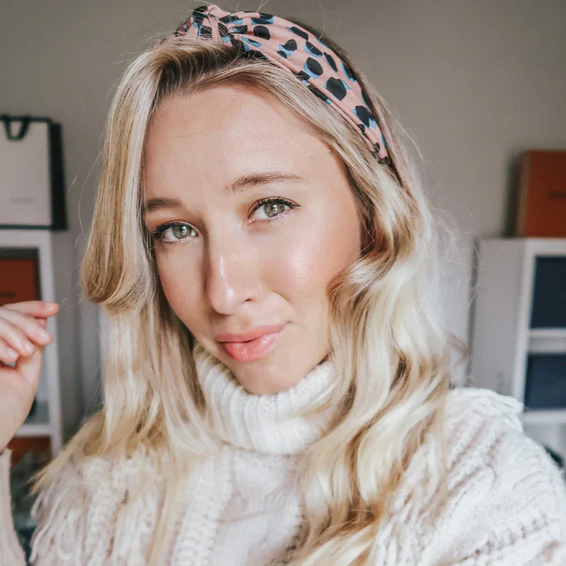Wild Thing Headband in Muted Pink | Headbands of Hope