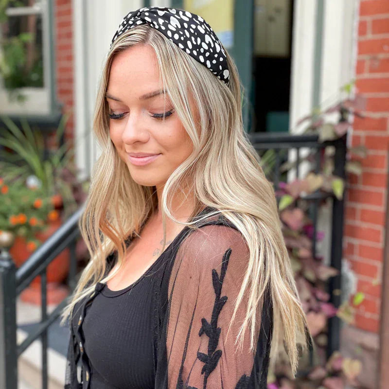 Wild Thing Headband in Black | Headbands of Hope