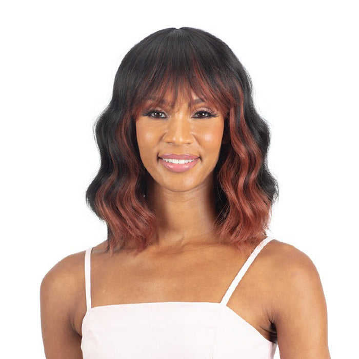 Mayde Beauty Mocha 100% Human Hair Blend Wig - DELIGHT