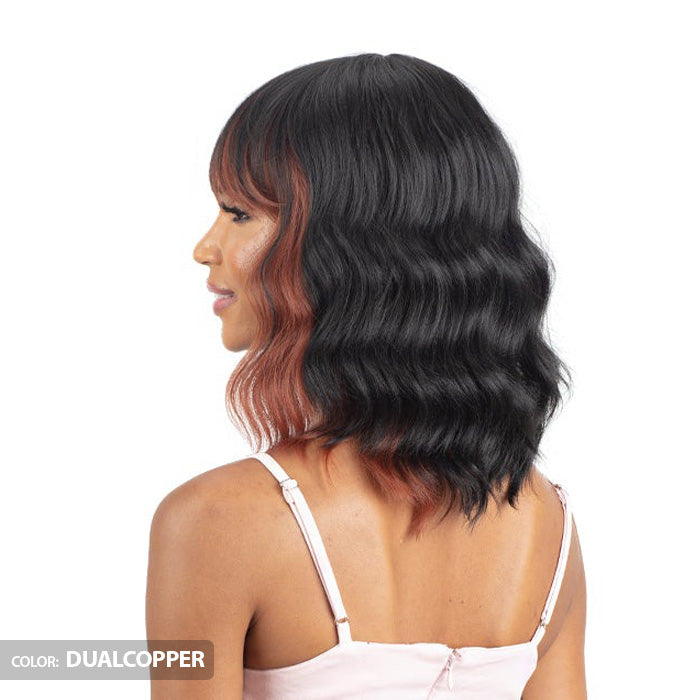 Mayde Beauty Mocha 100% Human Hair Blend Wig - DELIGHT
