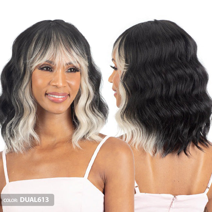 Mayde Beauty Mocha 100% Human Hair Blend Wig - DELIGHT
