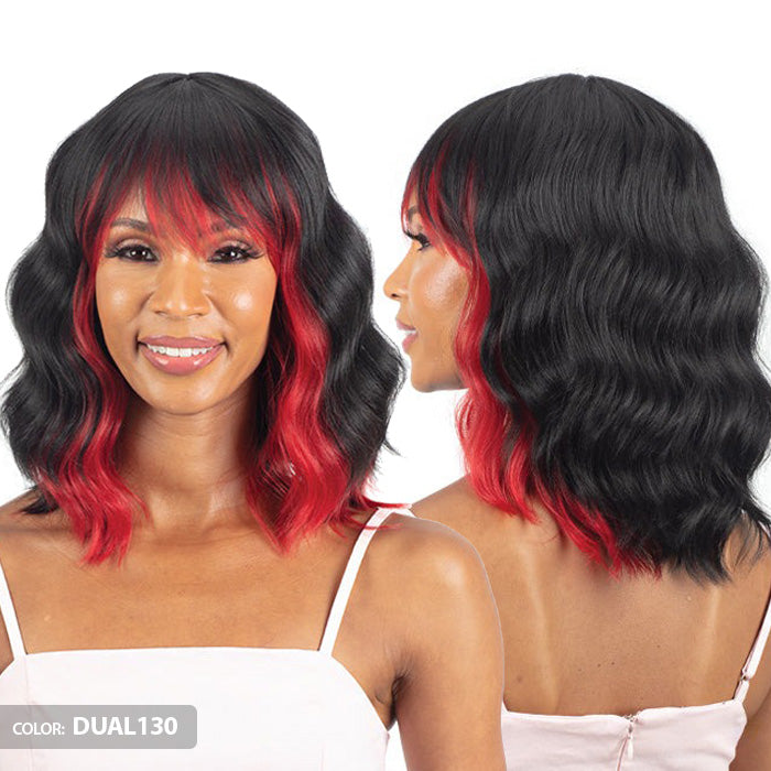 Mayde Beauty Mocha 100% Human Hair Blend Wig - DELIGHT