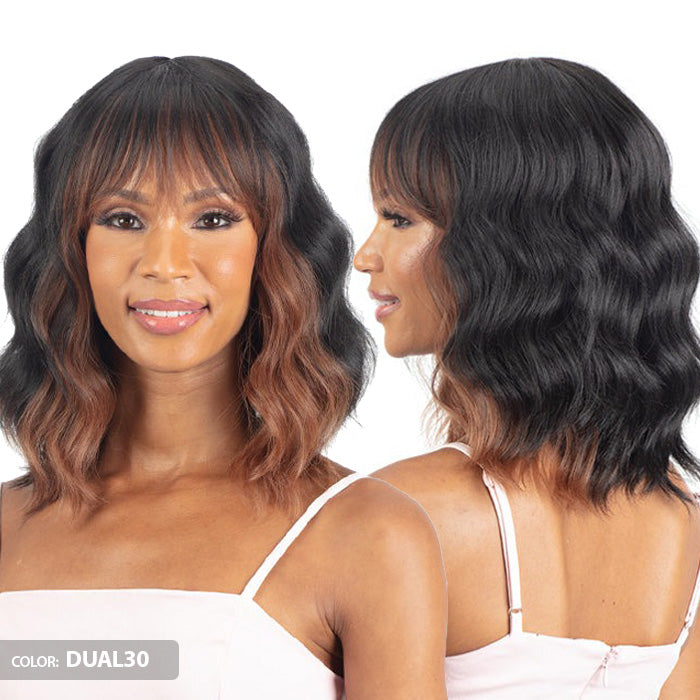 Mayde Beauty Mocha 100% Human Hair Blend Wig - DELIGHT
